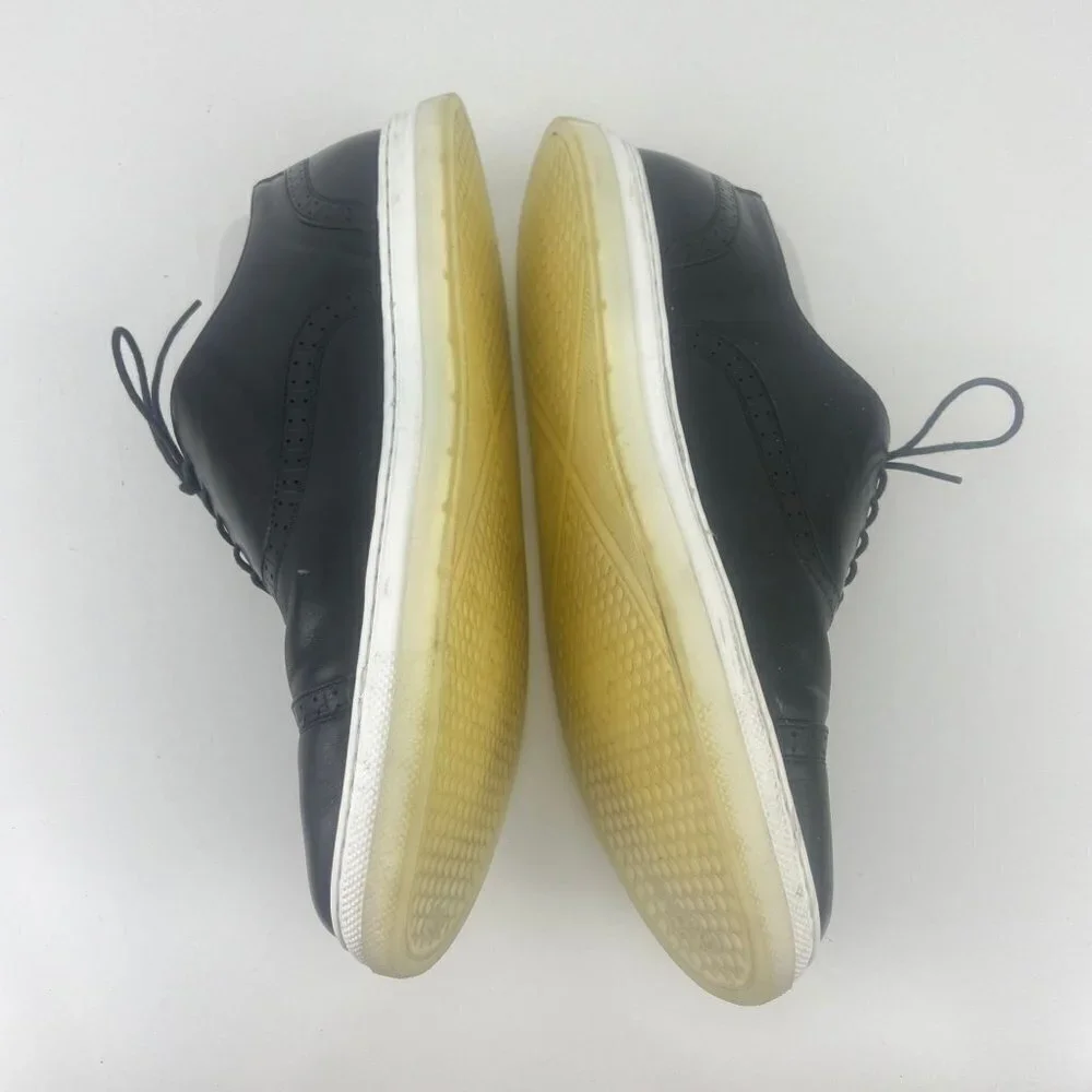 Kenneth Cole Men's Colvin‎ 2.0 CT Oxfords Black Leather Shoes Comfort Size 11